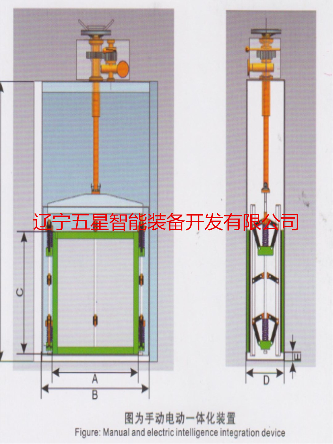 排雨水明溝穿越隔堤截斷裝置